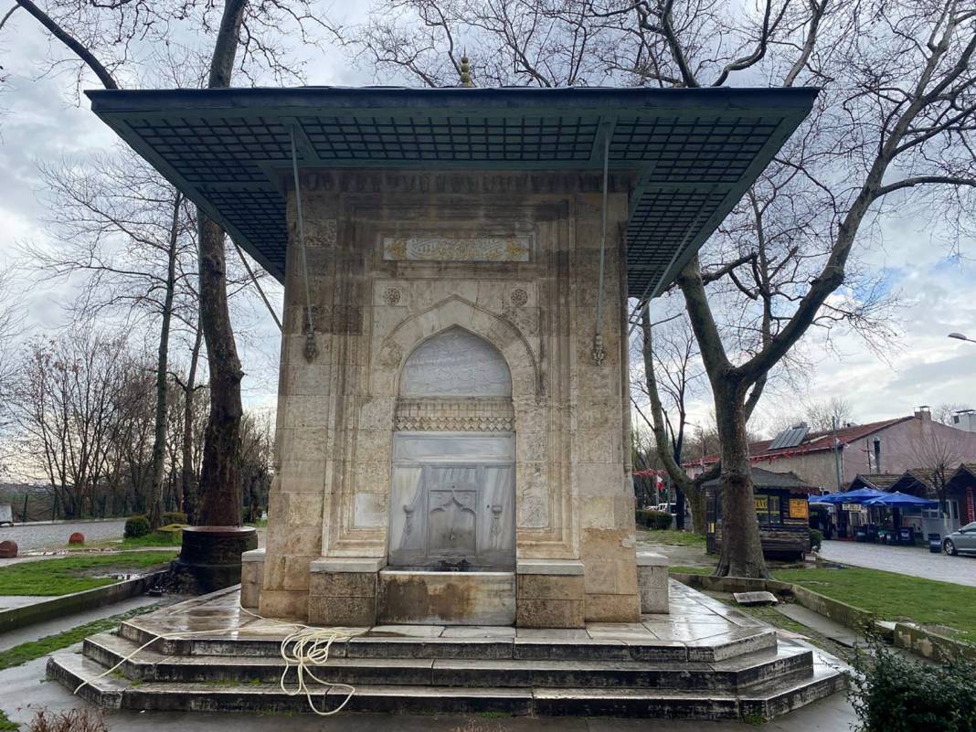 Osmanlı Döneminden Kalan Tarihi Çeşmelere Bakım 16